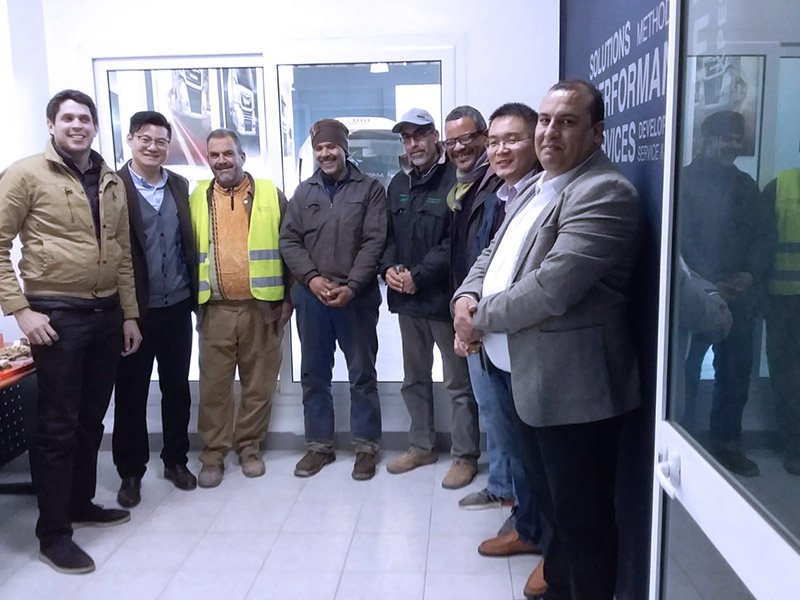 Sinotruk cooperated with SITRAK dealers to conduct vehicle training for Morocco